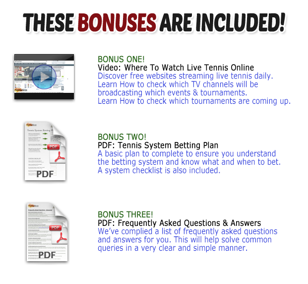 tennis system bonus